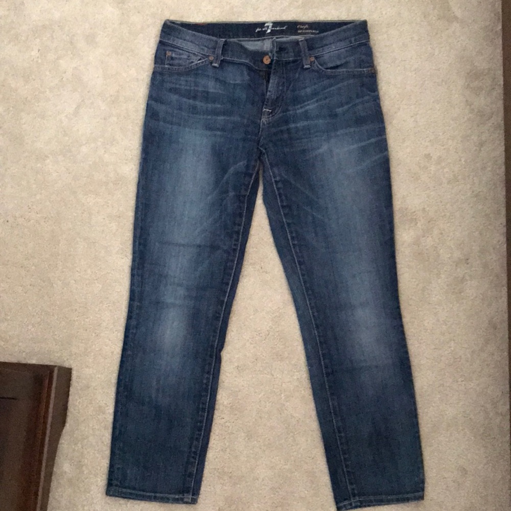 7 for all mankind crop Roxanne